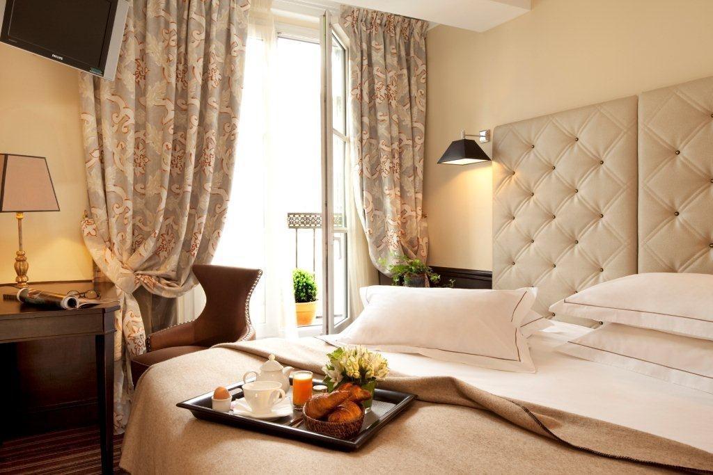 Hotel Lenox Saint Germain París Habitación foto