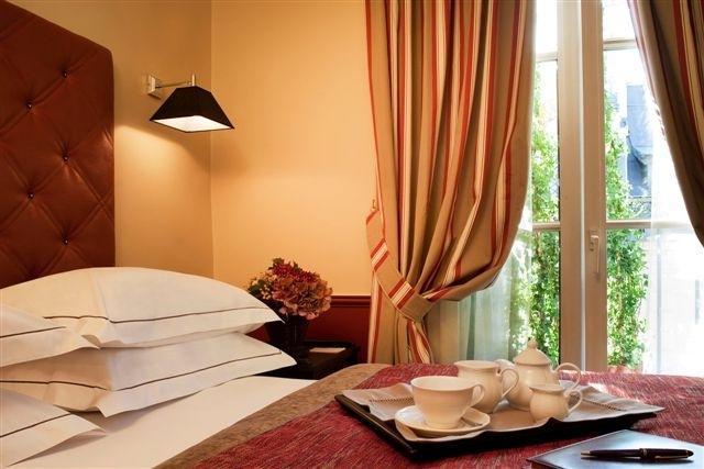 Hotel Lenox Saint Germain París Habitación foto